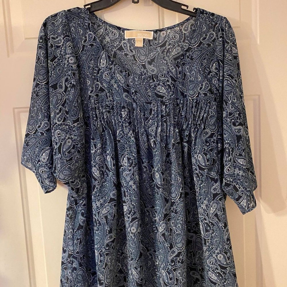 Michael Kors XL Dark Blue Top